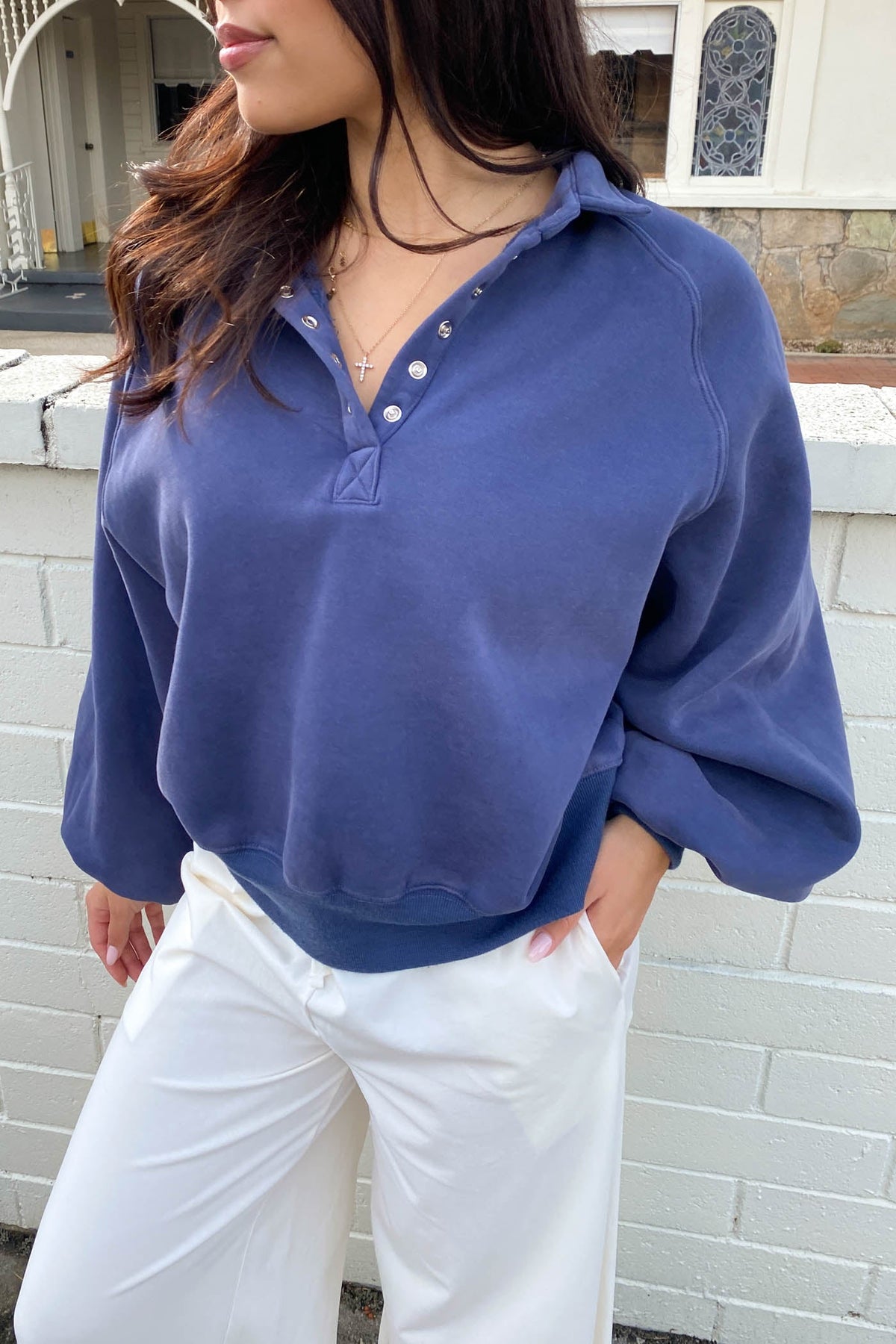 Button Up Sweater