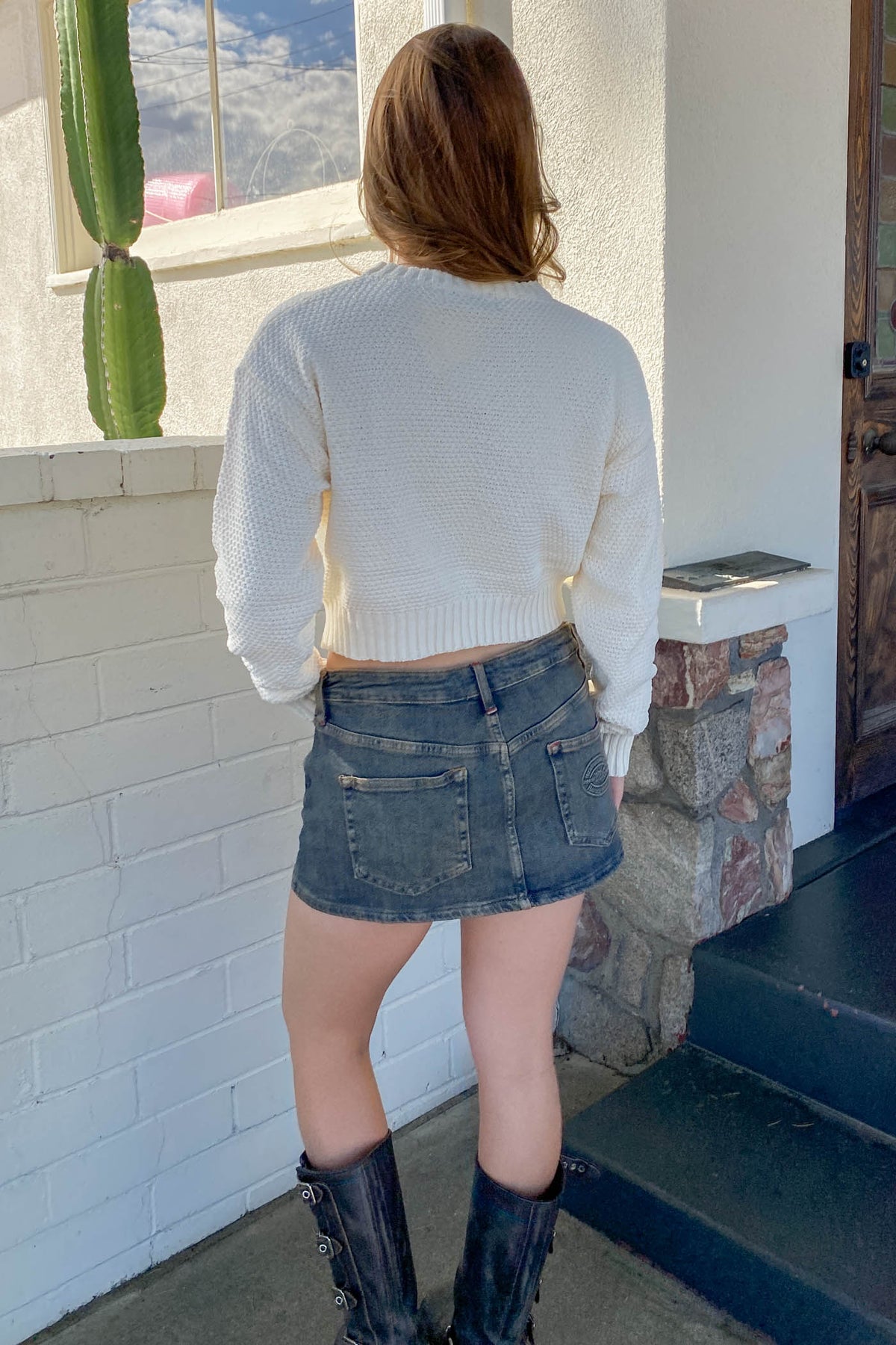 Knit Bow Sweater